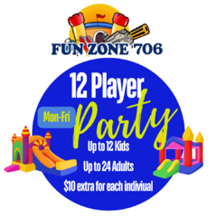 Weeknight 12 Player Party (Mon-Fri)