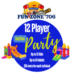 12 Player Party (Sat-Sun)