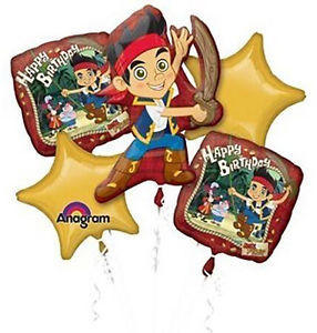 Jake & the Neverland  Mylar Balloon Bouquet