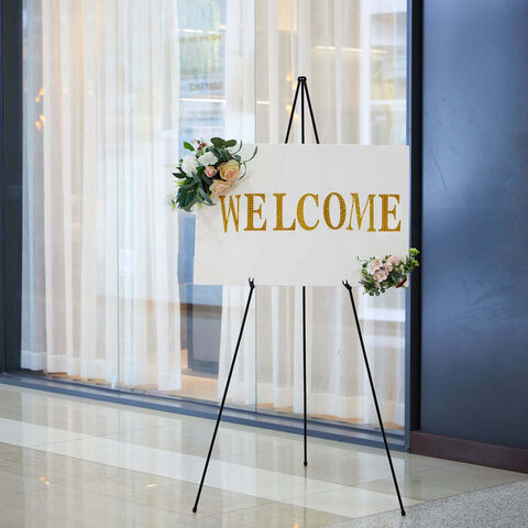 Welcome Easel sign 