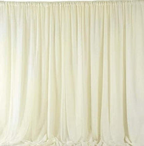 pipe and drape ivory