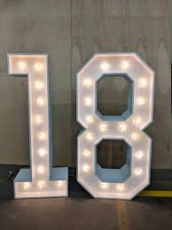 Marquee Lights Number 18