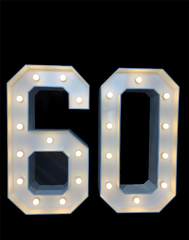 Marquee Lights Number 60