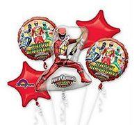 Power Rangers  Mylar Balloon Bouquet