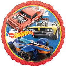 Hot Wheels Happy Birthday Mylar Balloon