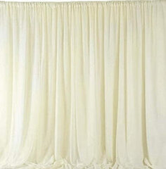 pipe and drape ivory