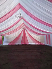 30x30  canopy draped 