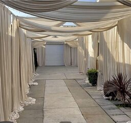 Hall Way Draping  38 feet