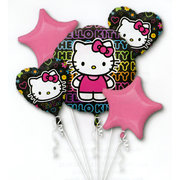 Hello Kitty Mylar Balloon Bouquet
