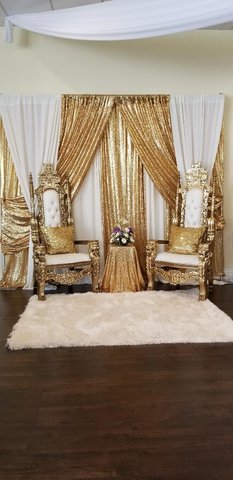 Throne Chair backdrop