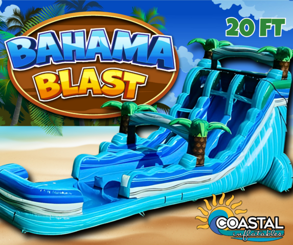 20ft Bahama Blast Water Slide
