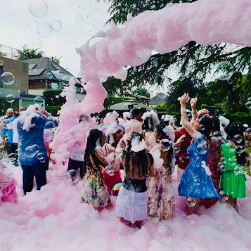 Foam Machine For Gender Reveal Parties (With 1 Hour of Foam)