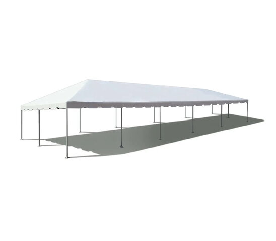 20' X 50' Frame Tent - White Top