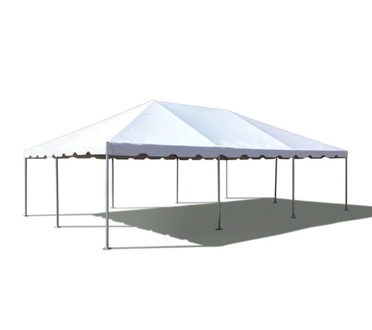 20' X 30' Frame Tent - White Top