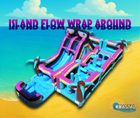Island Flow Wrap Around Obstacle Course/Slide