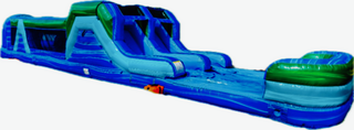 46ft Tropic Sprint Inflatable Obstacle Course/Slide