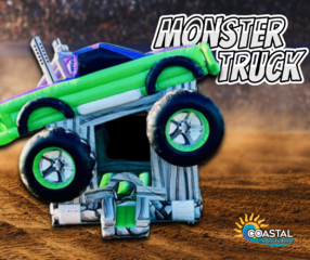 Monster Truck Bounce House