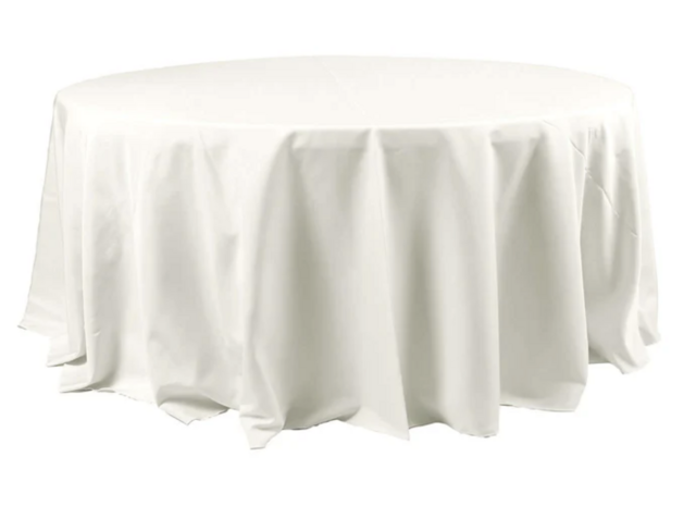 Polyester Ivory 120 Round