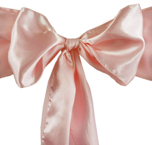 Satin Dusty Rose Sash