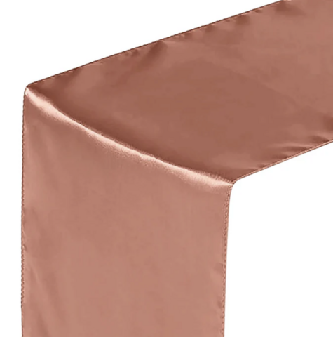 Satin Terracotta Runner
