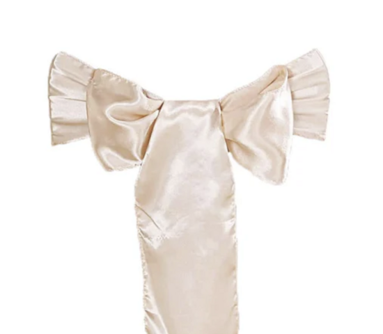 Satin Beige Sash