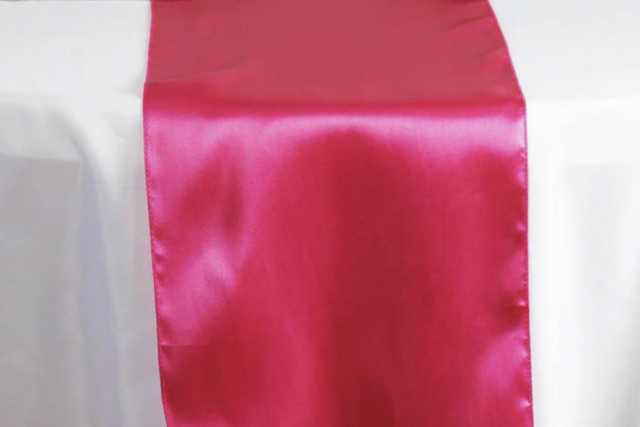 Satin Fuchsia Runner