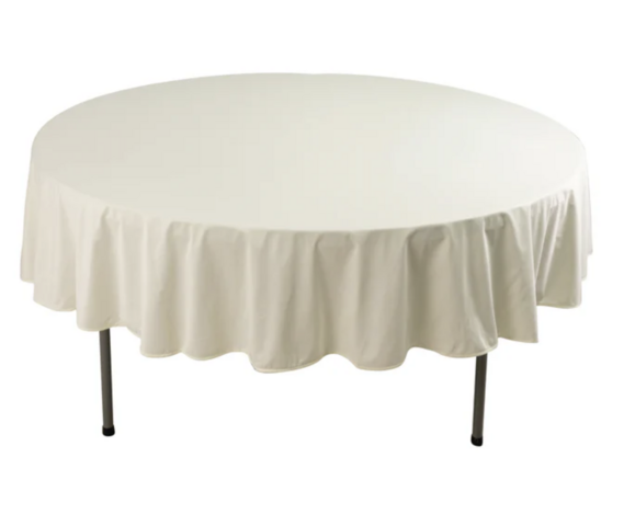 Polyester Ivory 90 Round
