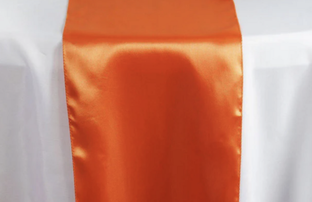 Satin Orange Runners
