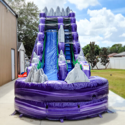 purple water slide FL