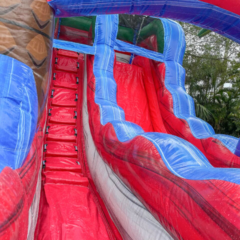 tropical water slide rental 