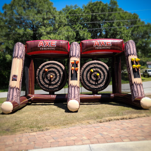 Inflatable Axe Throwing