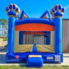 Blue Puppy Bounce House 