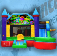 Dora Bouncy Castle Combo