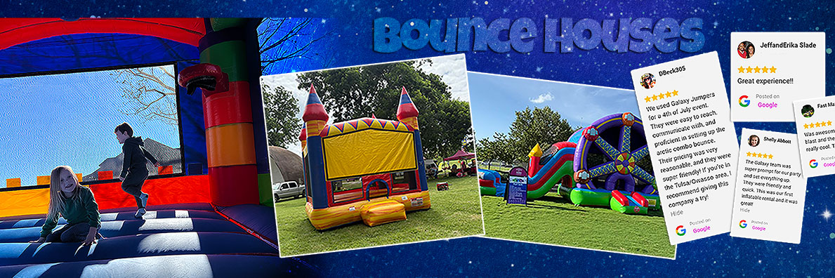 Bounce House & Water Slide Rentals Claremore OK | Galaxy Jumpers