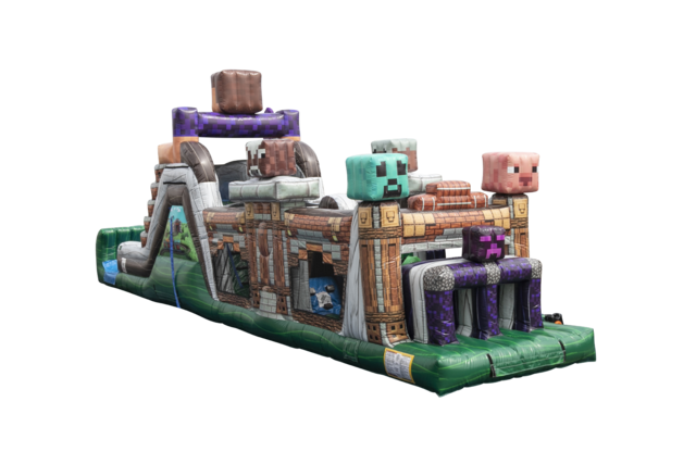 47' Minecraft Obstacle Course (Water-Upgrade)