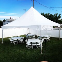 Tent, Table and Chairs Package