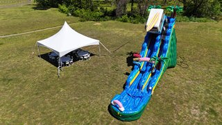 Waterslide and Tent Package