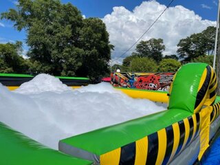 Foam Zone Party with Inflatable Foam Pit