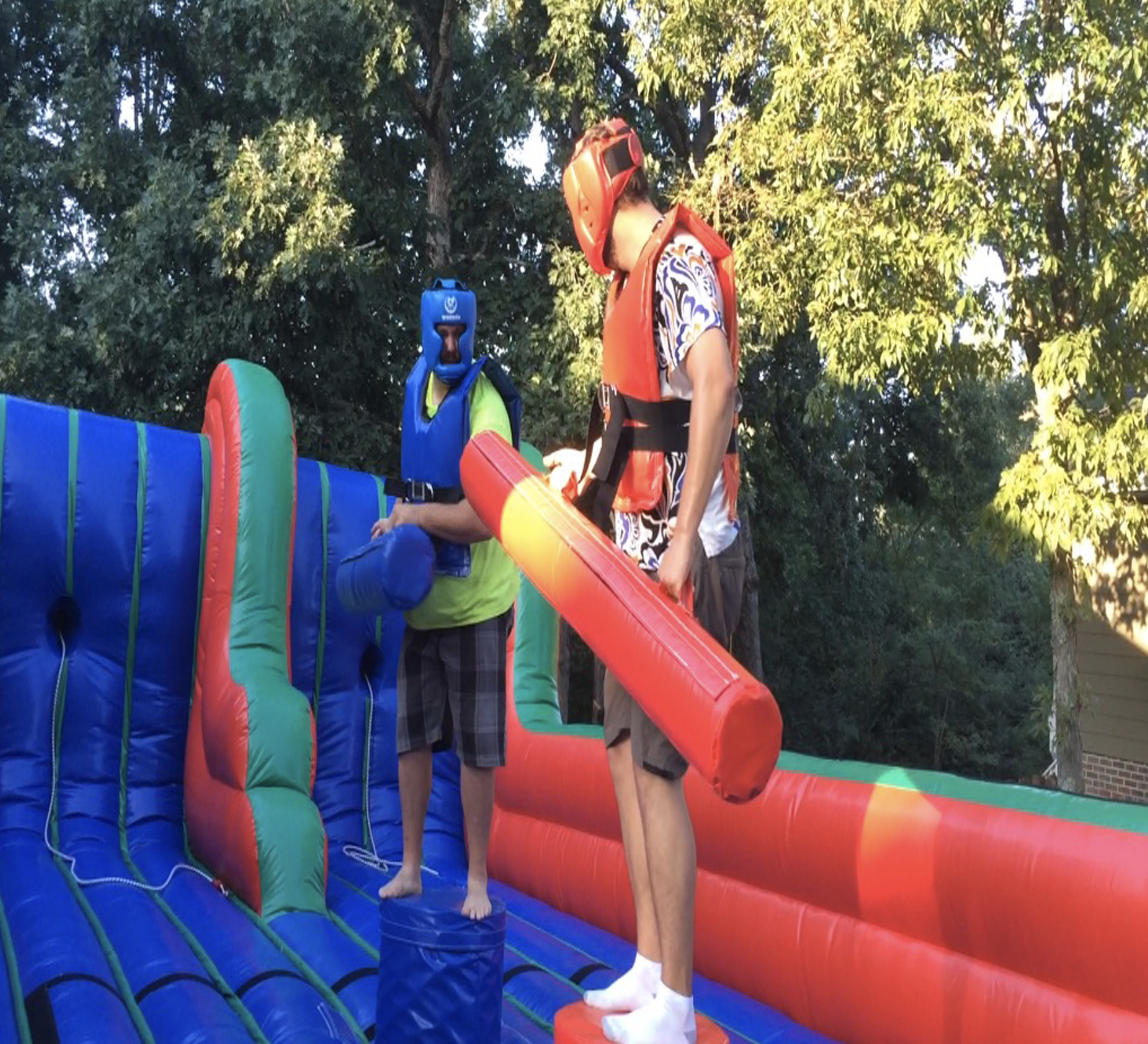 inflatable jousting rental
