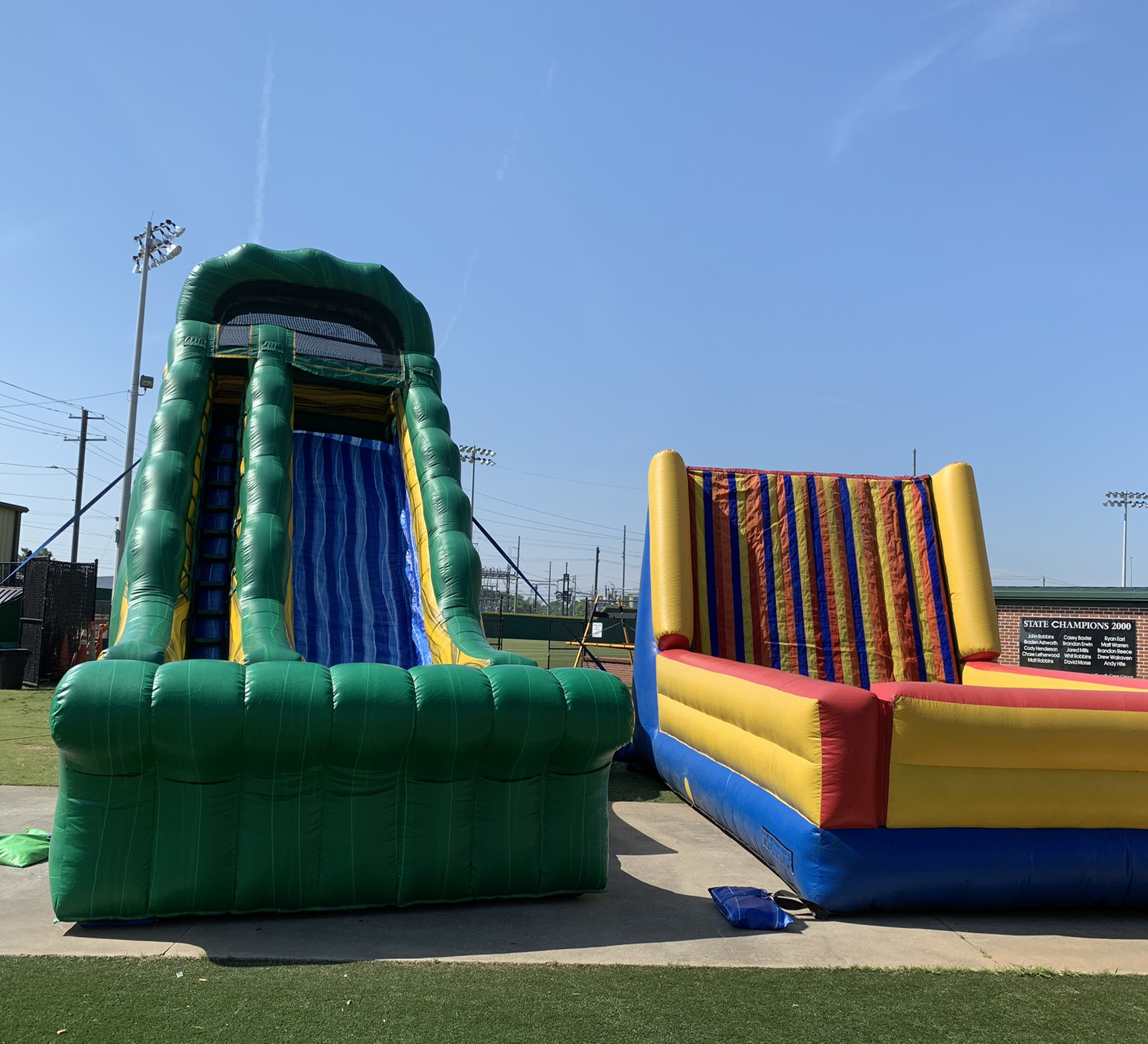 velcro wall inflatable rental chattanooga tn