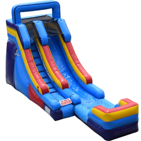 Rainbow Run Inflatable Slide Dry