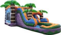 Tiki Plunge Dual Lane Wet Combo