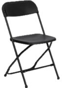 Black Folding Chair