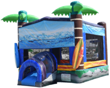 Cowabunga Wet Bounce House