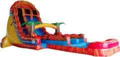 Dual Lane Fiesta Super Slide