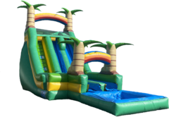 Hawaiian 24 Dual Lane Water Slide