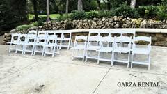White Garden Chair *FULL SETUP SERVICE*