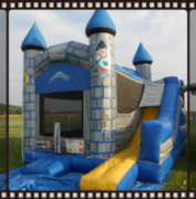 Castle Bounce House with Slide