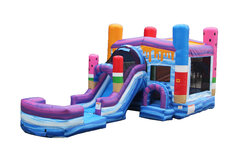 Ice Pops Bounce House with Slide