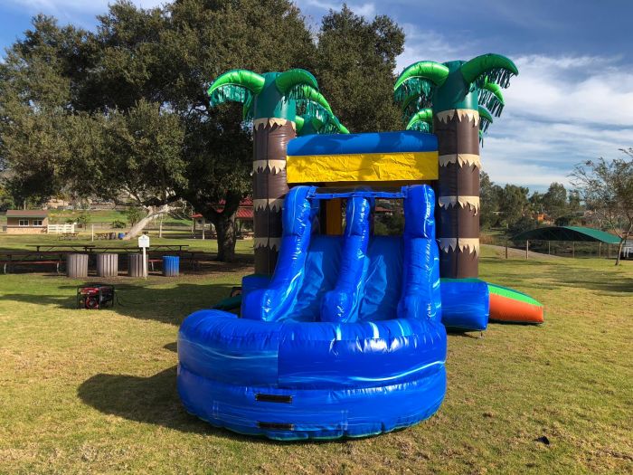 Maui 2.0 Tropical Dual Lane Combo with Pool side view Maui 2.0 Tropical Dual Lane Combo with Pool side view